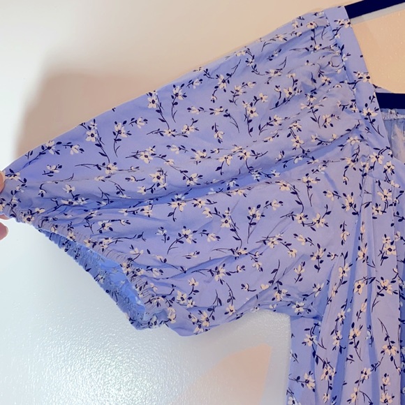 New Look Puff sleeves Floral Maxi Dress - Picture 5 of 9